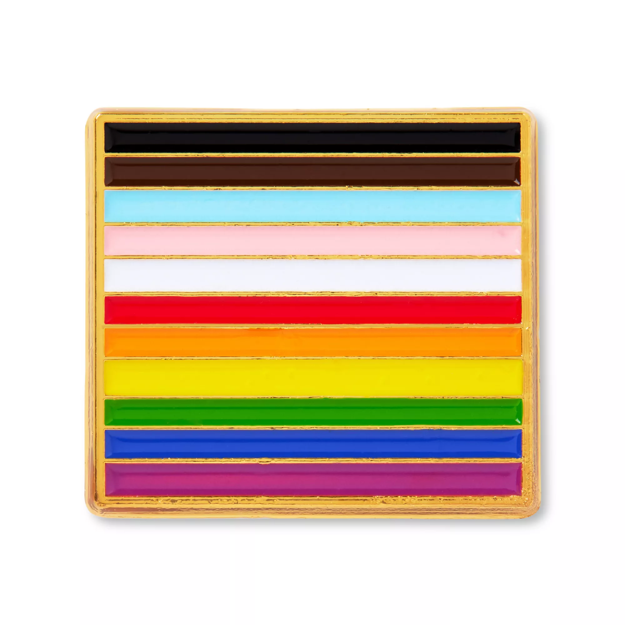 Multi-Pack Progressive Rainbow Pride Flag Pins - 4 Pack at Spencer's