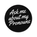 Multi-Pack Genderfluid Pride Buttons - 4 Pack at Spencer's