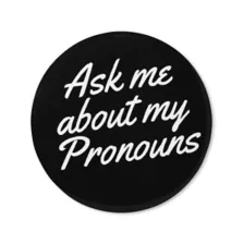 Multi-Pack Genderfluid Pride Buttons - 4 Pack at Spencer's