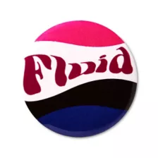 Multi-Pack Genderfluid Pride Buttons - 4 Pack at Spencer's