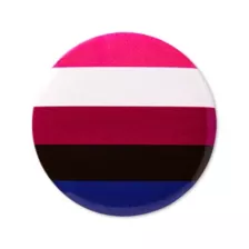 Multi-Pack Genderfluid Pride Buttons - 4 Pack at Spencer's