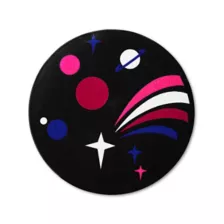 Multi-Pack Genderfluid Pride Buttons - 4 Pack at Spencer's