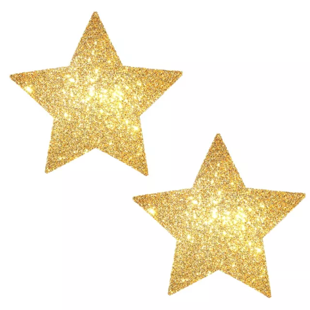 Gold Glitter Star Nipple Pasties at Spencer's