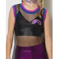 Bisexual Pride Rainbow Mesh Tank Top at Spencer's