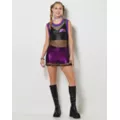 Bisexual Pride Rainbow Mesh Tank Top at Spencer's