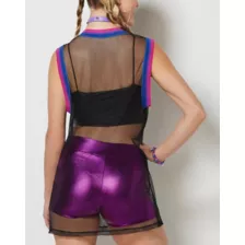 Bisexual Pride Rainbow Mesh Tank Top at Spencer's
