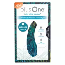 plusOne Vibrating Prostate Massager at Spencer's