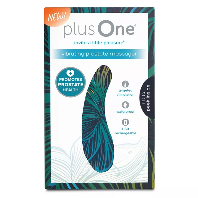plusOne Vibrating Prostate Massager at Spencer's