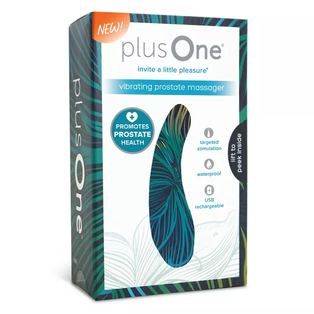 plusOne Vibrating Prostate Massager at Spencer's
