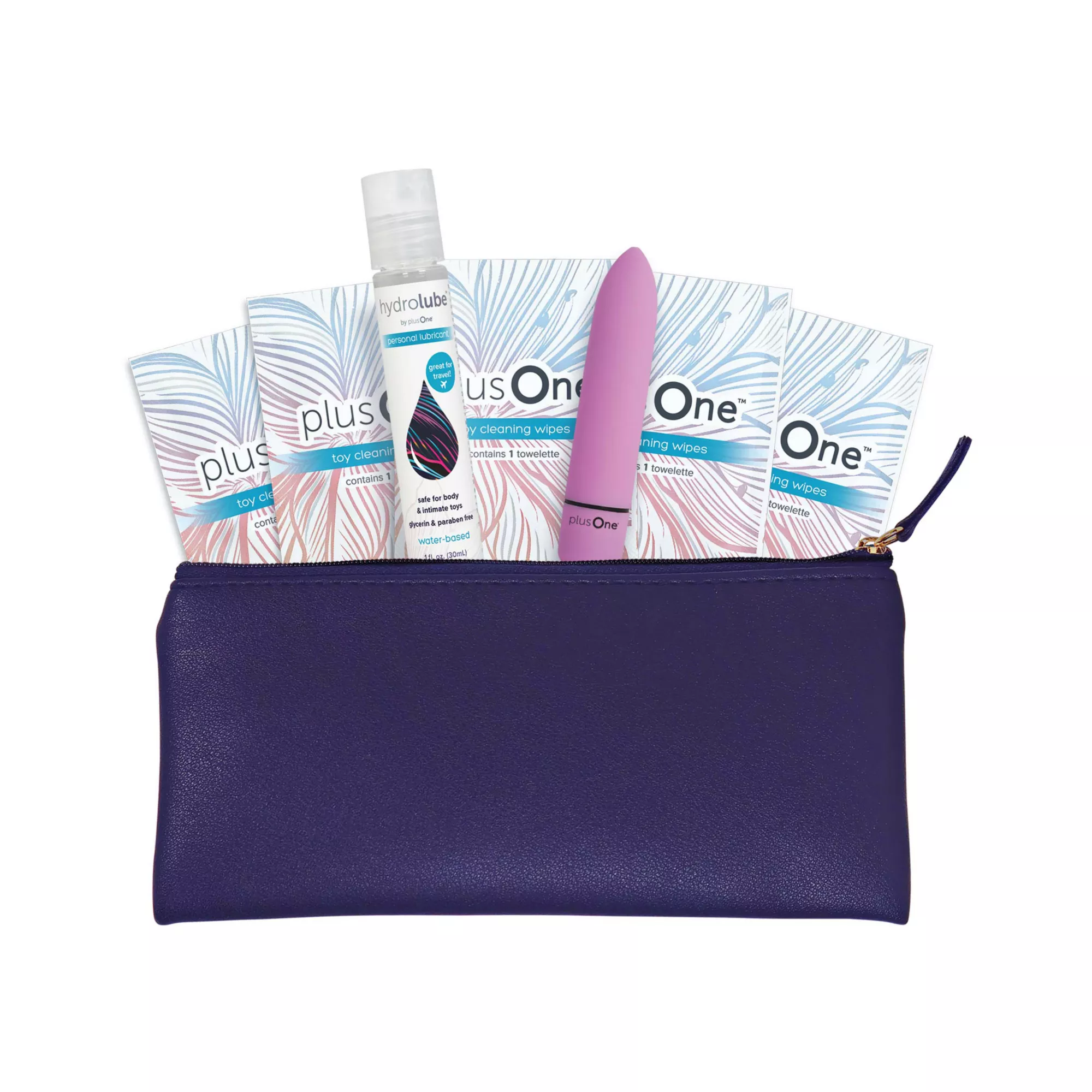 plusOne Travel Bullet Vibrator Set at Spencer's