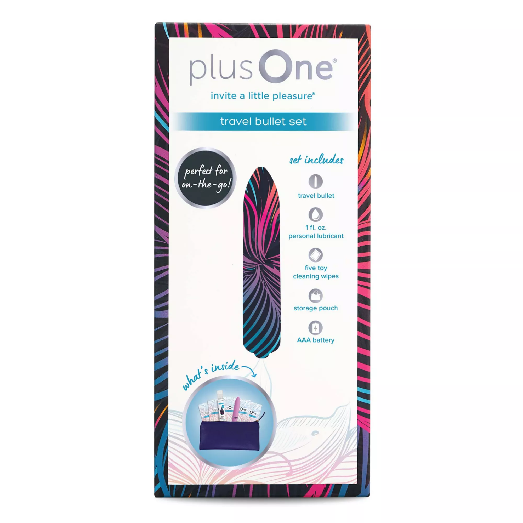 plusOne Travel Bullet Vibrator Set at Spencer's