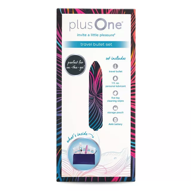 plusOne Travel Bullet Vibrator Set at Spencer's