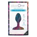plusOne Vibrating Plug Blue at Spencer's