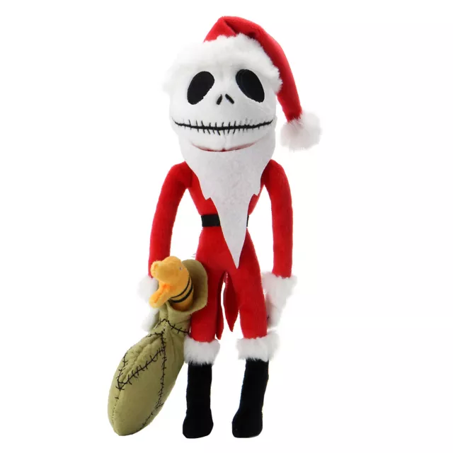 Santa Jack Skellington Plush - The Nightmare Before Christmas at Spencer's