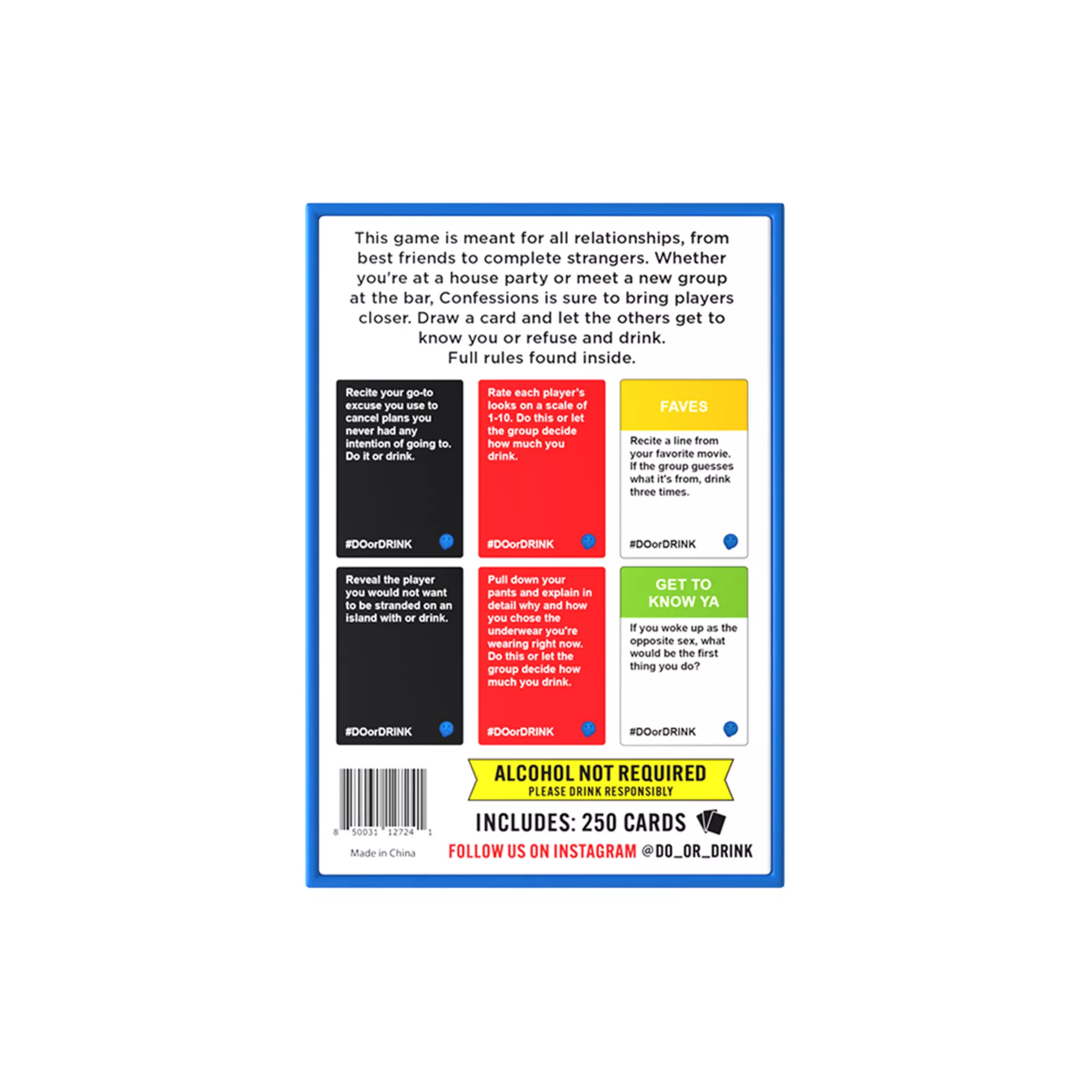 Let's Get Personal Edition Do or Drink Card Game at Spencer's