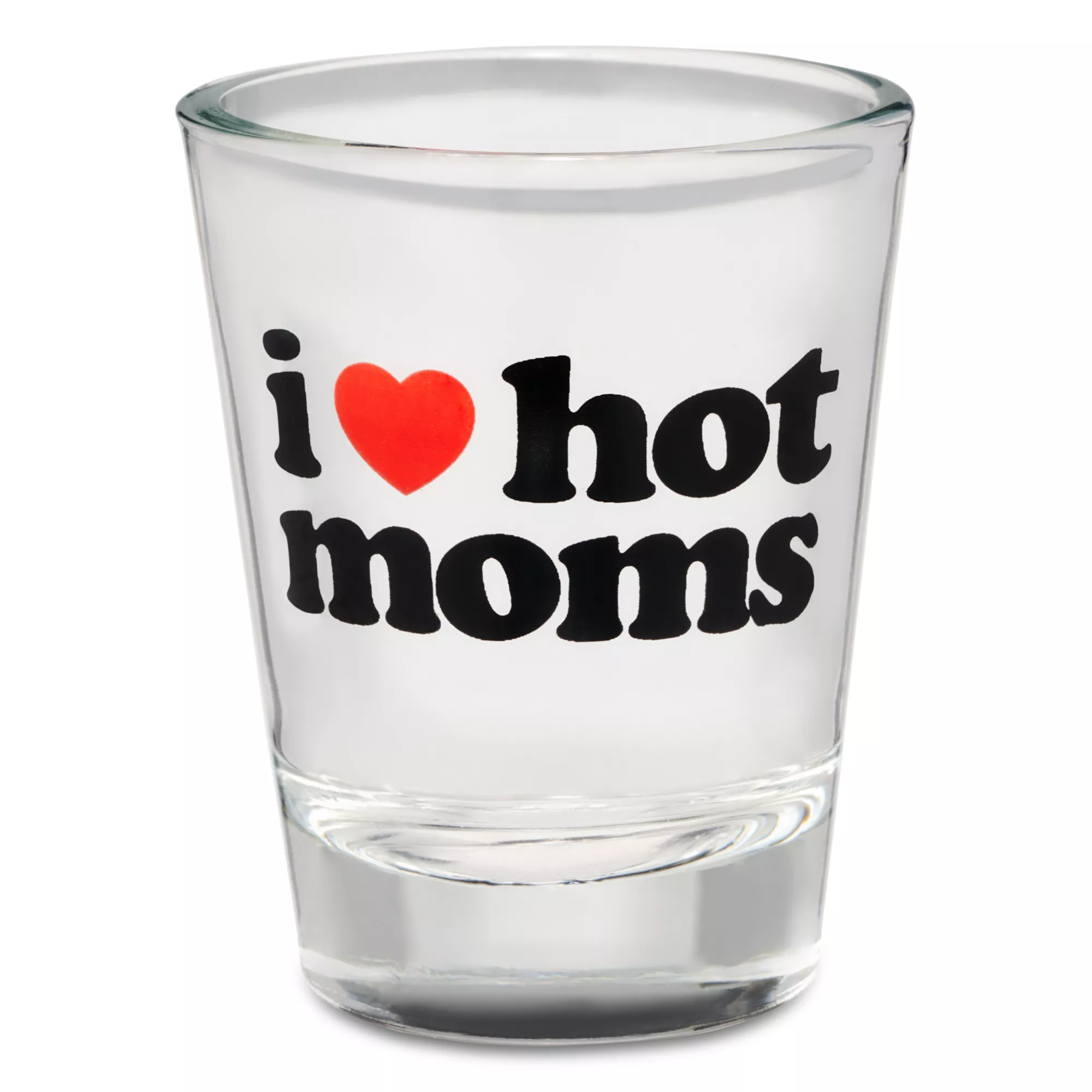 I Heart Hot Moms Shot Glass - 2 oz. at Spencer's