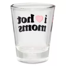 I Heart Hot Moms Shot Glass - 2 oz. at Spencer's