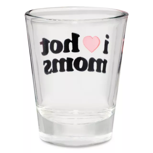 I Heart Hot Moms Shot Glass - 2 oz. at Spencer's