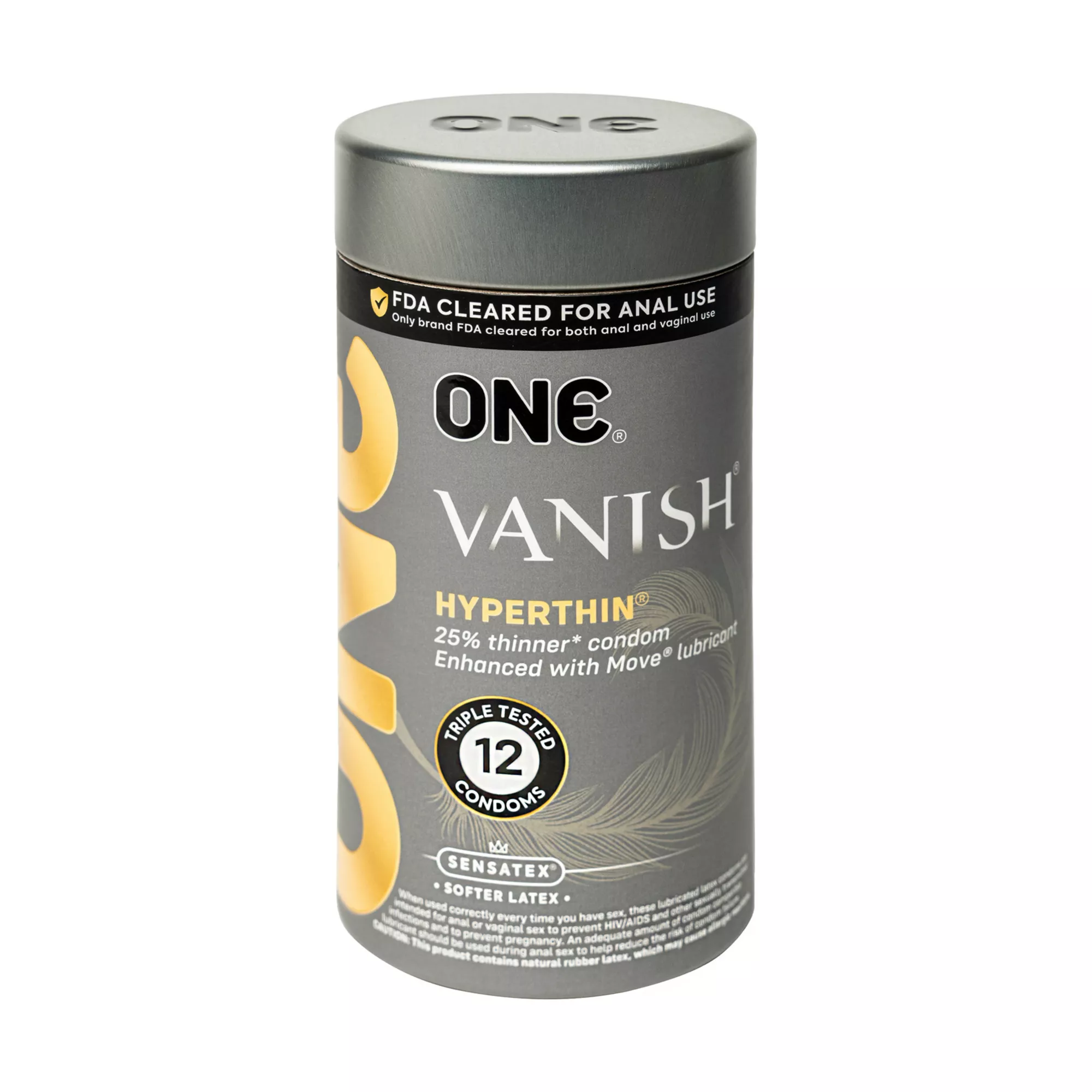 Vanish Hyperthin Lubricated Condoms - 12 Pack at Spencer's