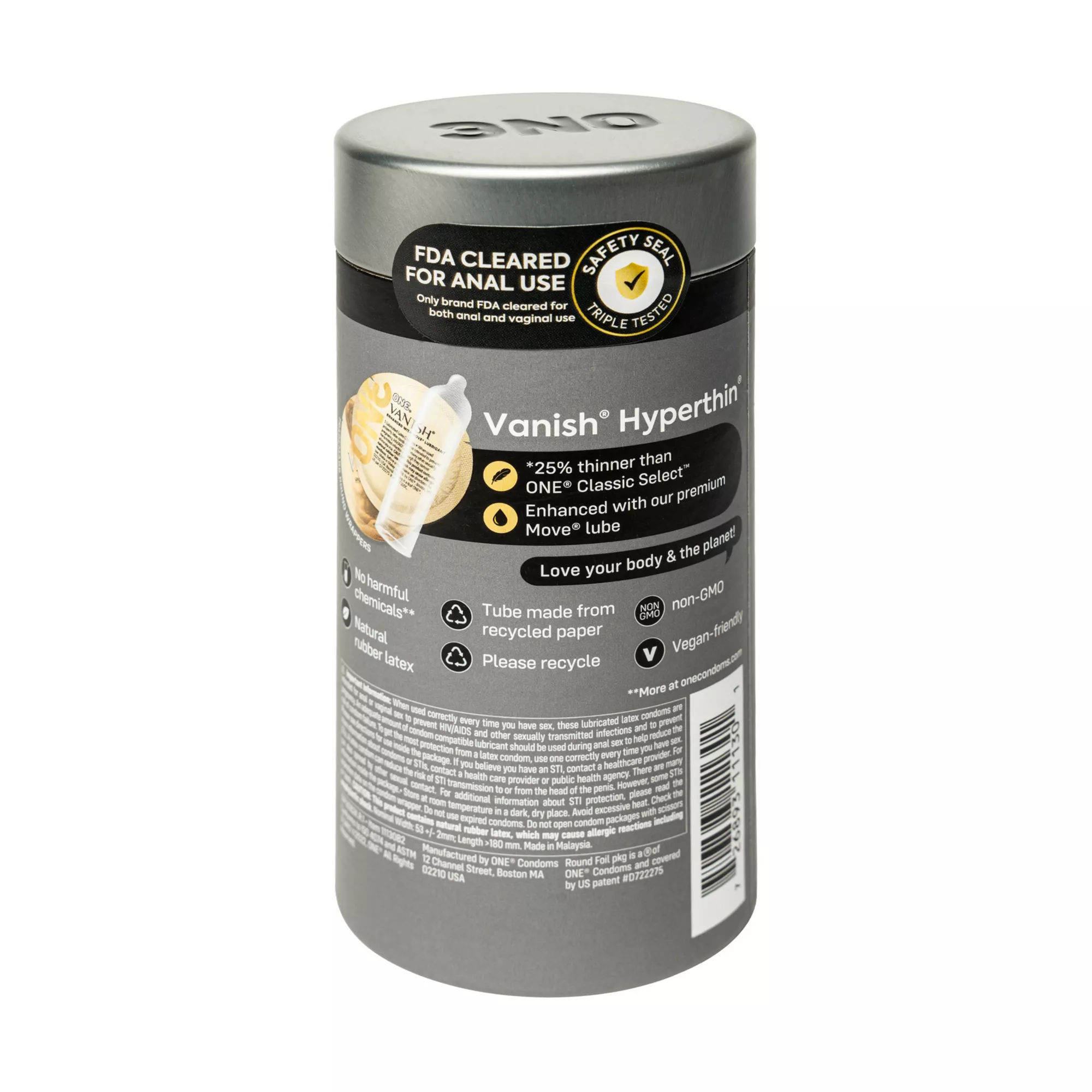 Vanish Hyperthin Lubricated Condoms - 12 Pack at Spencer's
