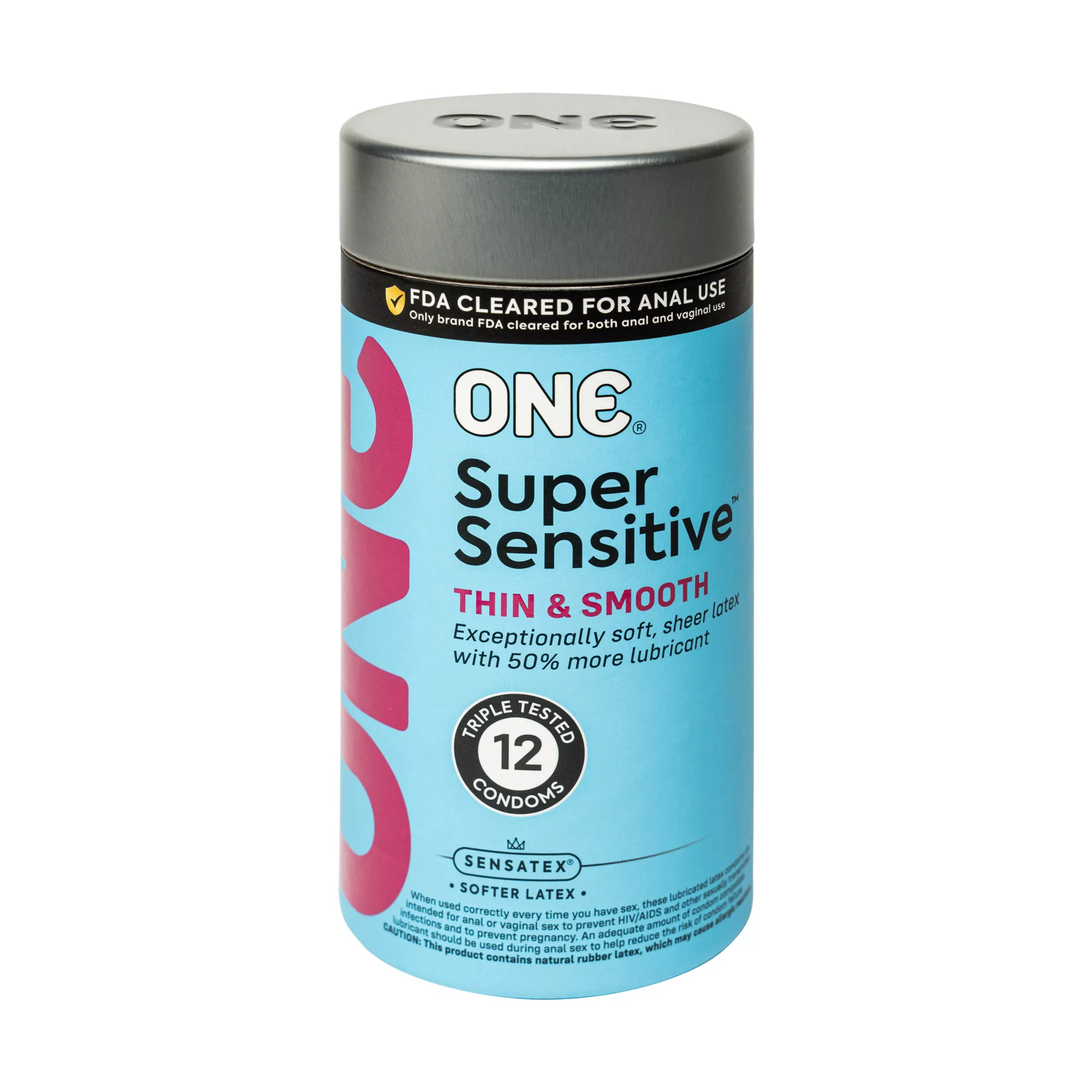 Super Sensitive Thin Lubricated Condoms - 12 Pack at Spencer's