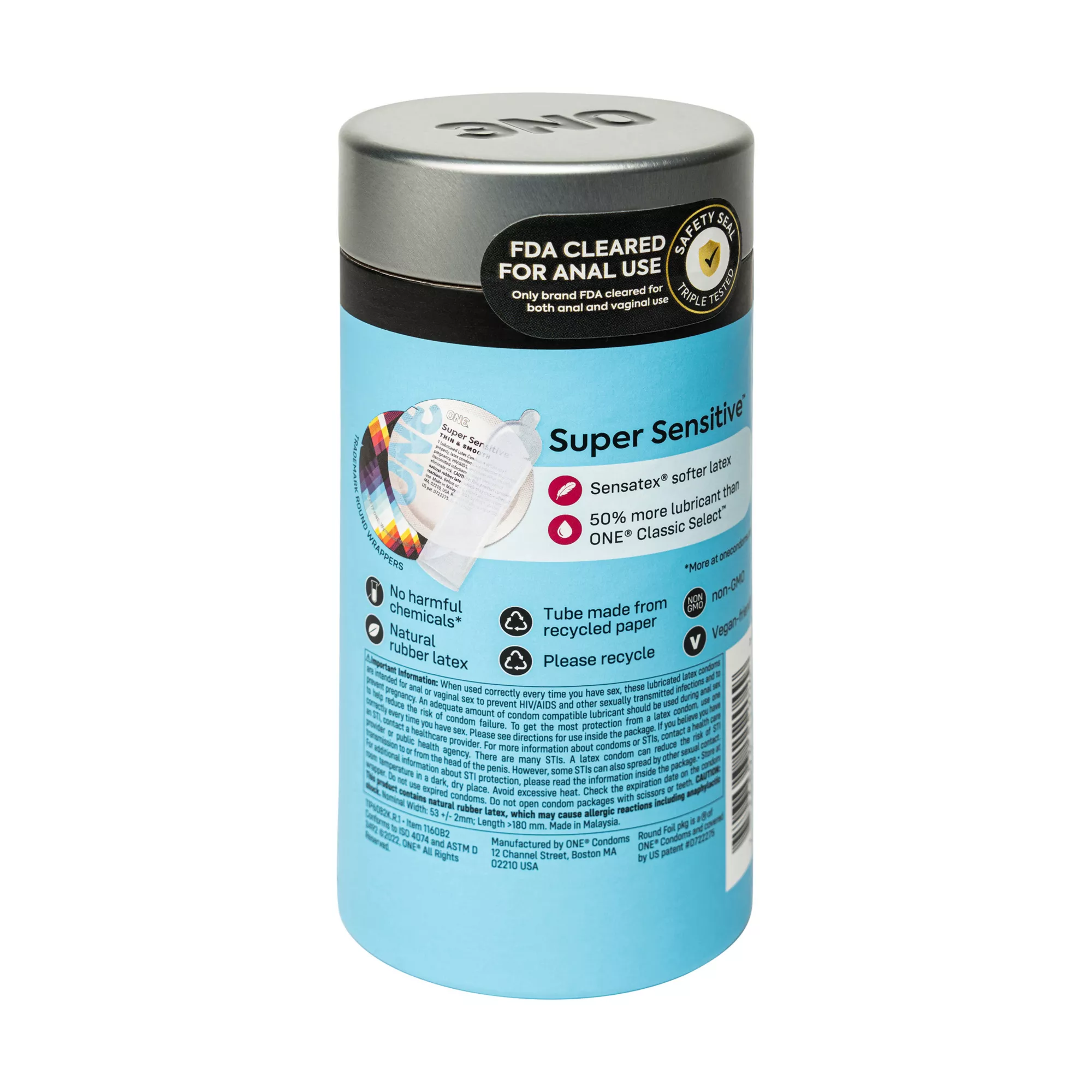 Super Sensitive Thin Lubricated Condoms - 12 Pack at Spencer's