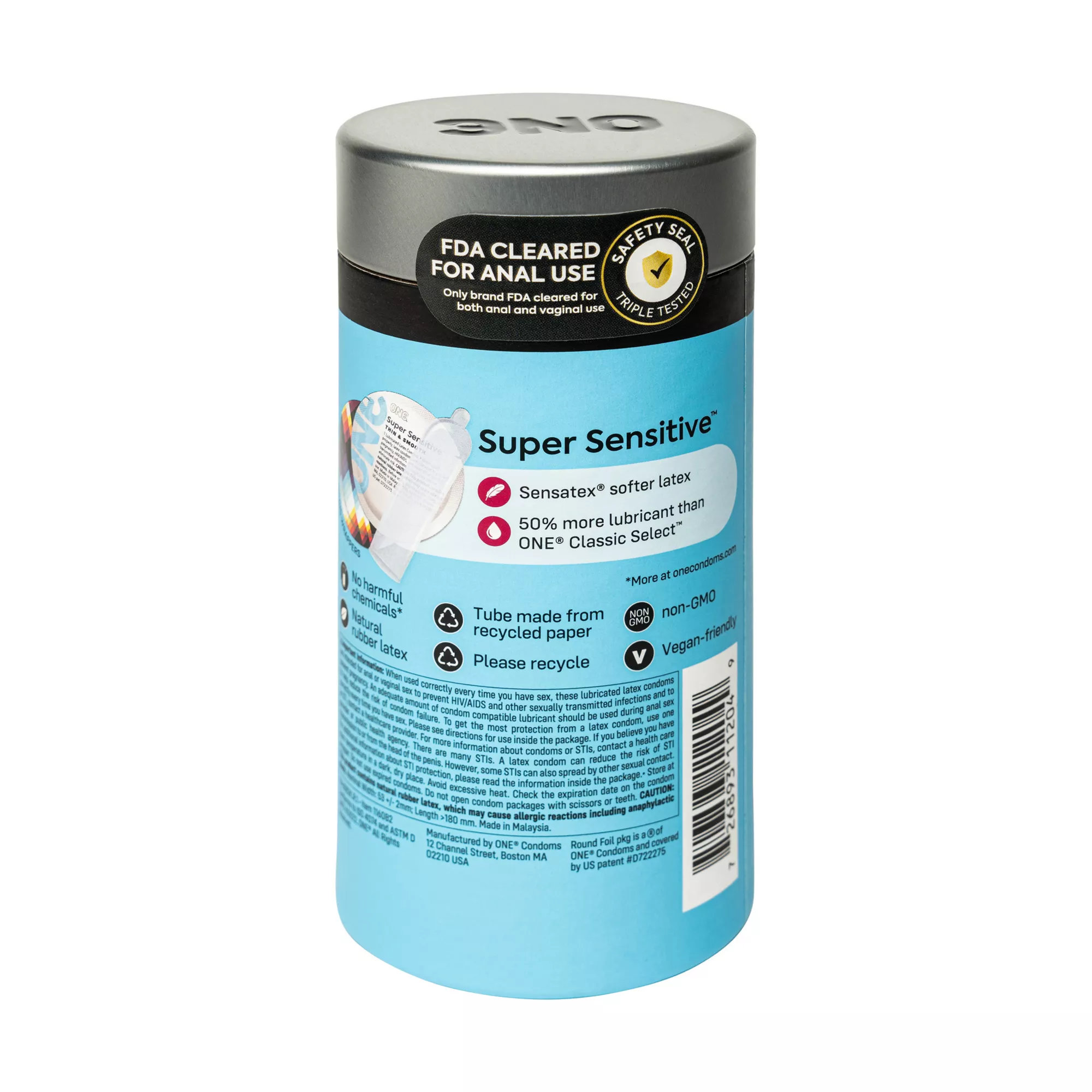 Super Sensitive Thin Lubricated Condoms - 12 Pack at Spencer's