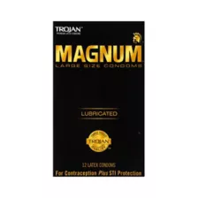 Lubricated Magnum Large Condoms 12 Pack - Trojan at Spencer's