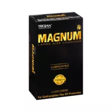 Lubricated Magnum Large Condoms 12 Pack - Trojan at Spencer's