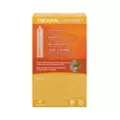Ultra Ribbed Lubricated Condoms 12 Count - Trojan at Spencer's