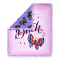 Bitch Butterfly Reversible Fleece Blanket at Spencer's