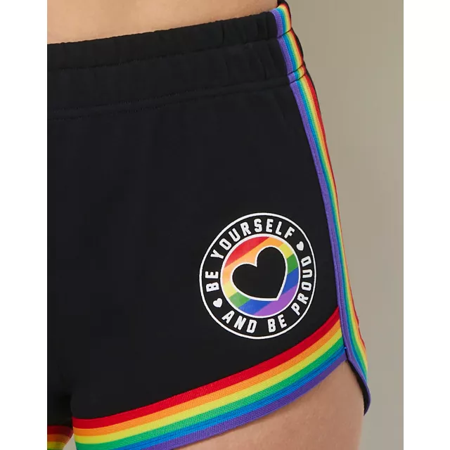 Team Pride Rainbow Shorts - Spencer's