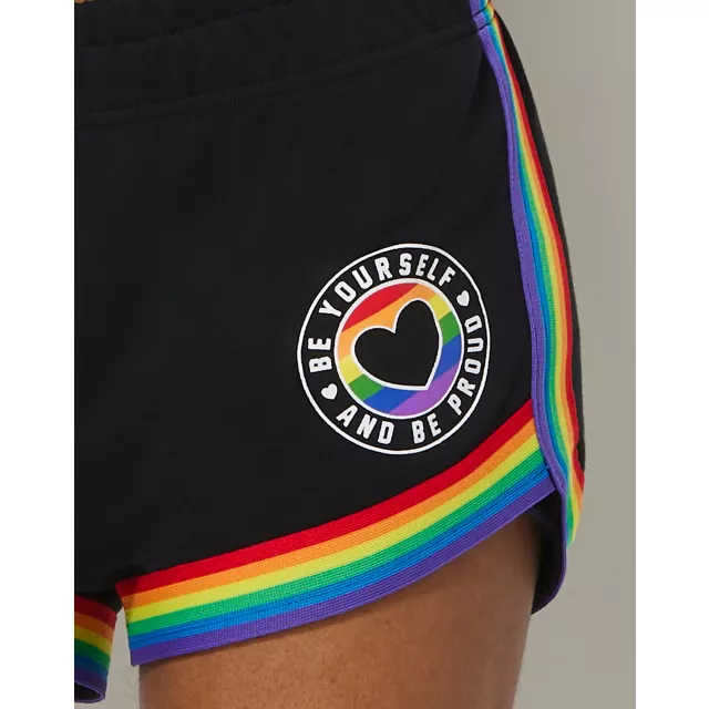 Team Pride Rainbow Shorts - Spencer's