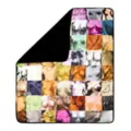 Boobs Collage Fleece Blanket at Spencer's