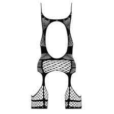 Strappy Cutout Merry Widow with Thigh Cuffs at Spencer's