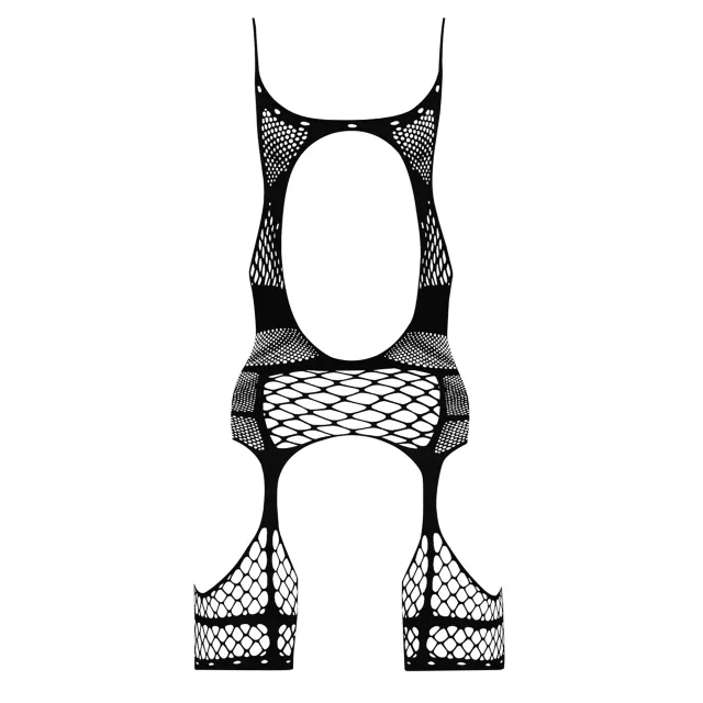 Strappy Cutout Merry Widow with Thigh Cuffs at Spencer's