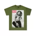 Green Bob Marley Smoke T Shirt at Spencer's