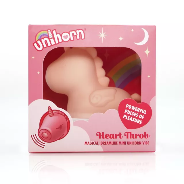 Unihorn Heart Throb Vibrator at Spencer's