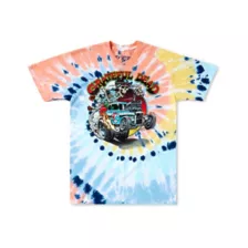 Grateful Dead Skeleton Hot Rod Tie Dye T Shirt at Spencer's