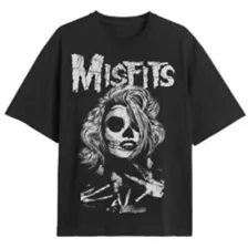 Misfits Girl Skull T Shirt at Spencer's