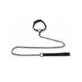 Spike Heart Bondage Collar and Leash - Pleasure Bound at Spencer's