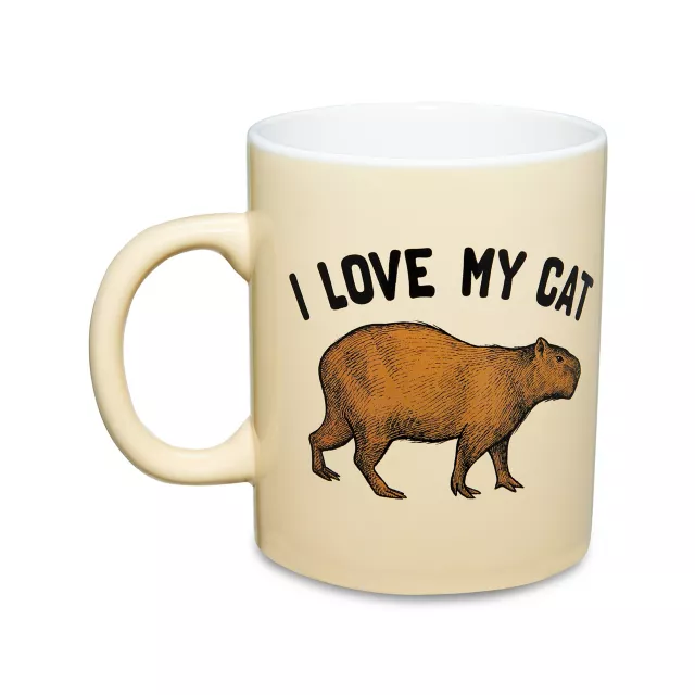 I Love My Cat Capybara Coffee Mug - 20 oz. at Spencer's