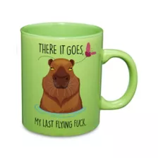 Capybara Last Flying Fuck Coffee Mug - 20 oz. at Spencer's