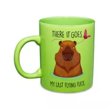 Capybara Last Flying Fuck Coffee Mug - 20 oz. at Spencer's