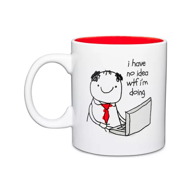 No Idea WTF I'm Doing Coffee Mug - 20 oz. at Spencer's