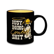 Busy Doing Cowboy Shit Coffee Mug - 20 oz. at Spencer's