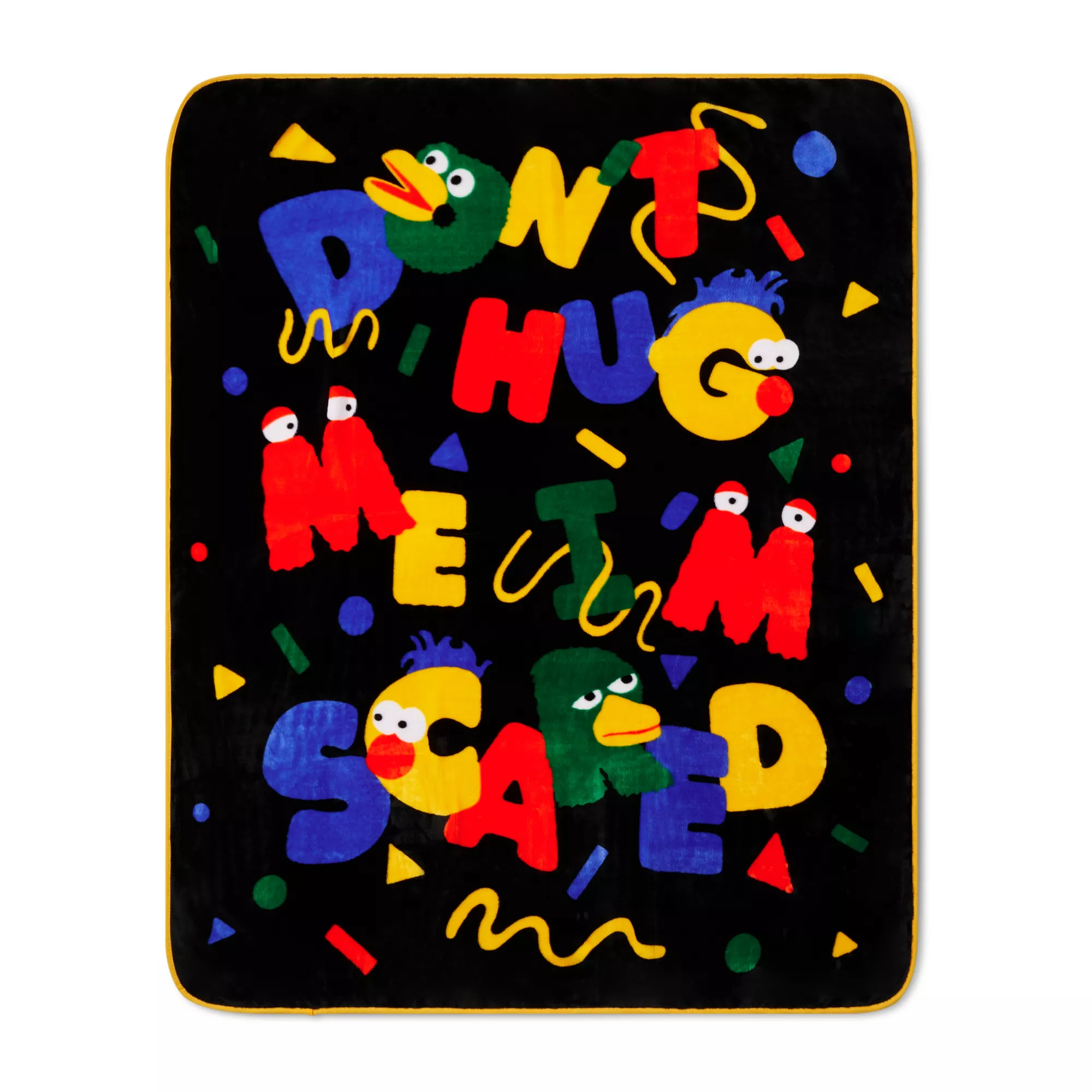 Don't Hug Me I'm Scared Fleece Blanket at Spencer's