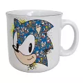 Classic Sonic Face Camper Coffee Mug - Sonic the Hedgehog at Spencer's