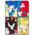 Sonic the Hedgehog Character Fleece Blanket at Spencer's