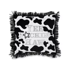 Yee Fucking Haw Pillow at Spencer's